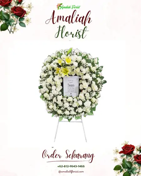 Krans Bunga Duka Kandangtepus